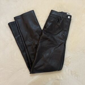 Aritzia Wilfred The Melina Faux Leather Pants